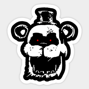 Scary Fred Sticker